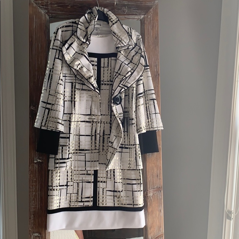 Sheath dress with matching jacket